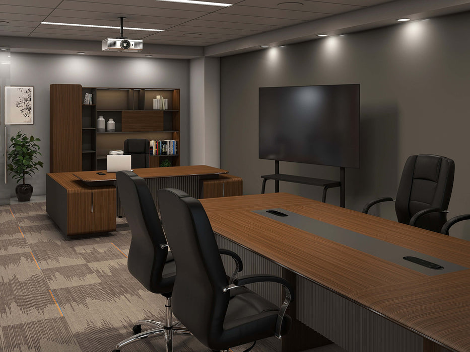 Executive chair Credo, eco-leather, black