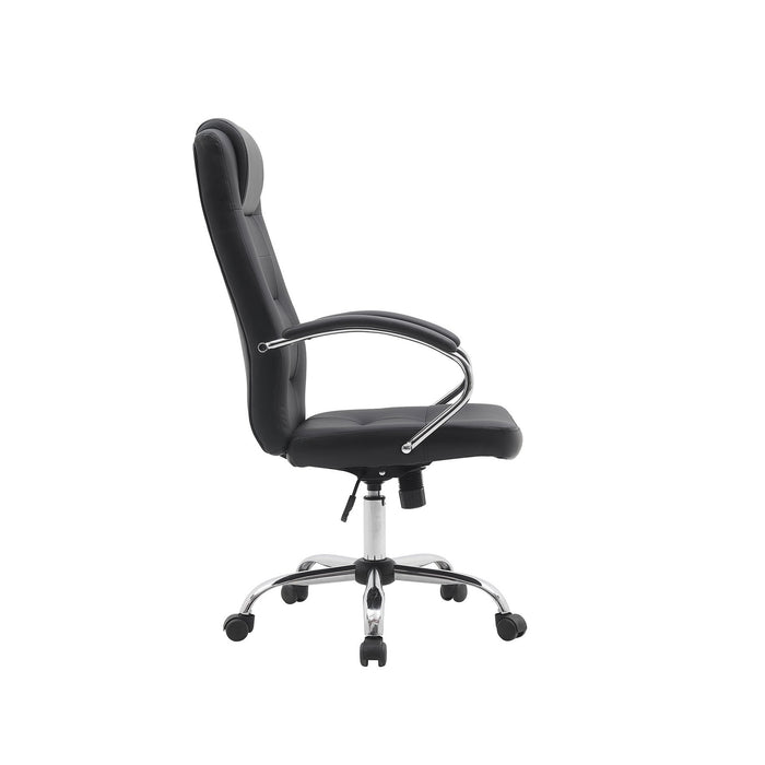 Executive chair Slash, eco-leather, black