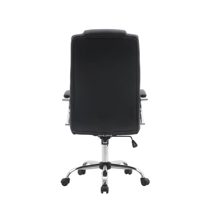 Executive chair Slash, eco-leather, black
