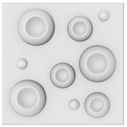 CEILING PANEL XPS 50X50 CM. 2 M2/PACKAGE MODERN KOLO
