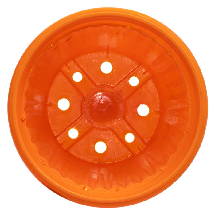 PLASTIC POT F14CM RIB