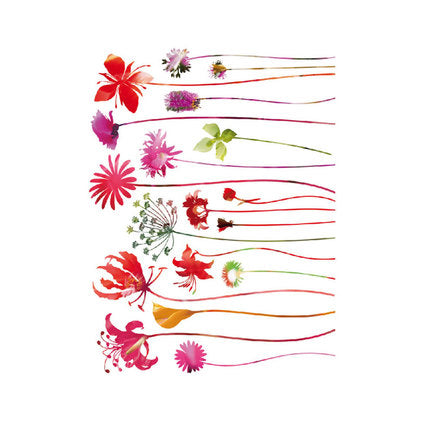 DISNEY STICKER 65X85CM/1 PIECE RED NOSTALGIA