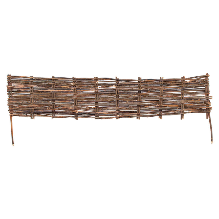 DECORATIVE FENCE WINNED WILLOW 35X100CM 12A001