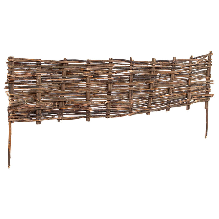 DECORATIVE FENCE WINNED WILLOW 35X100CM 12A001