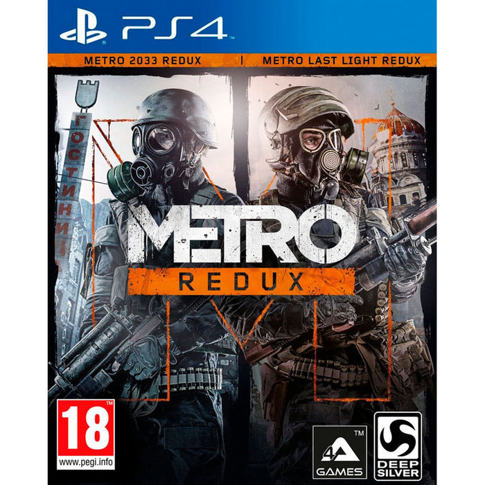 METRO REDUX PLAYSTATION 4 PS4 game