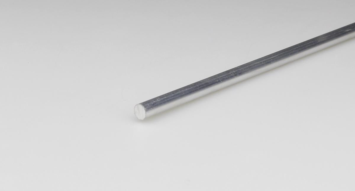 ALUMINUM ROUND PROFILE THICK 6MM/1M