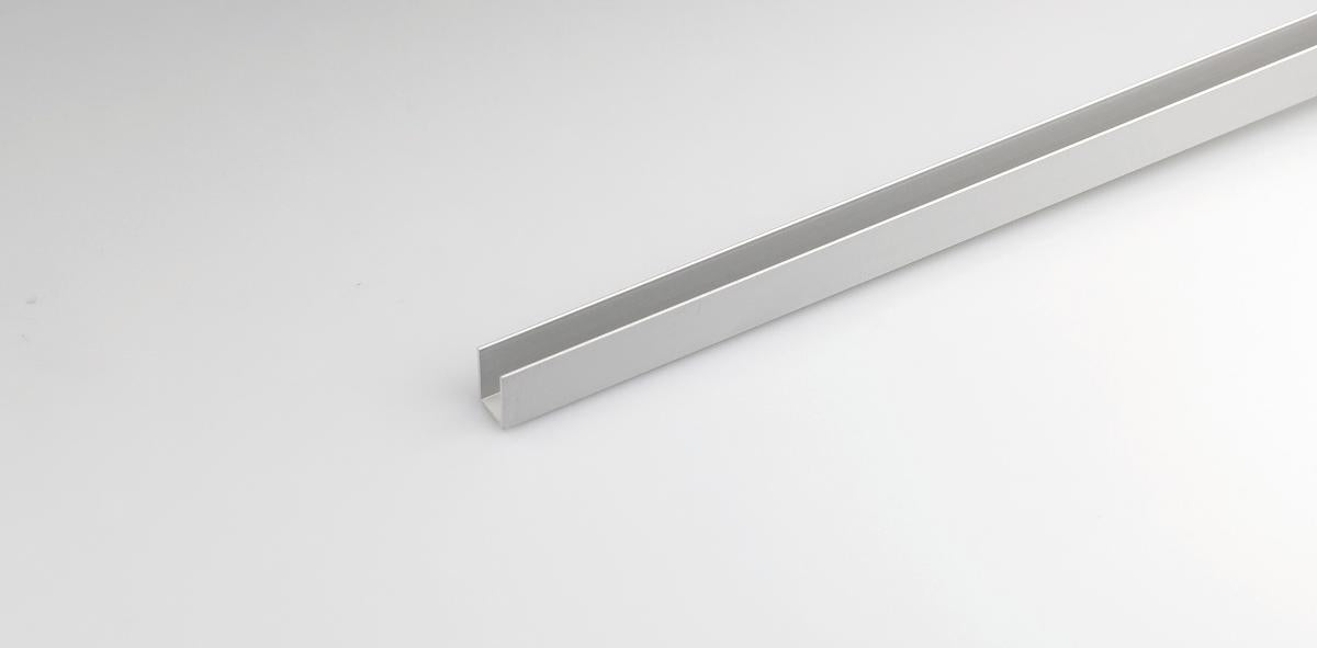 ALUMINUM P-PROFILE 10X15MM/2M ANODE.