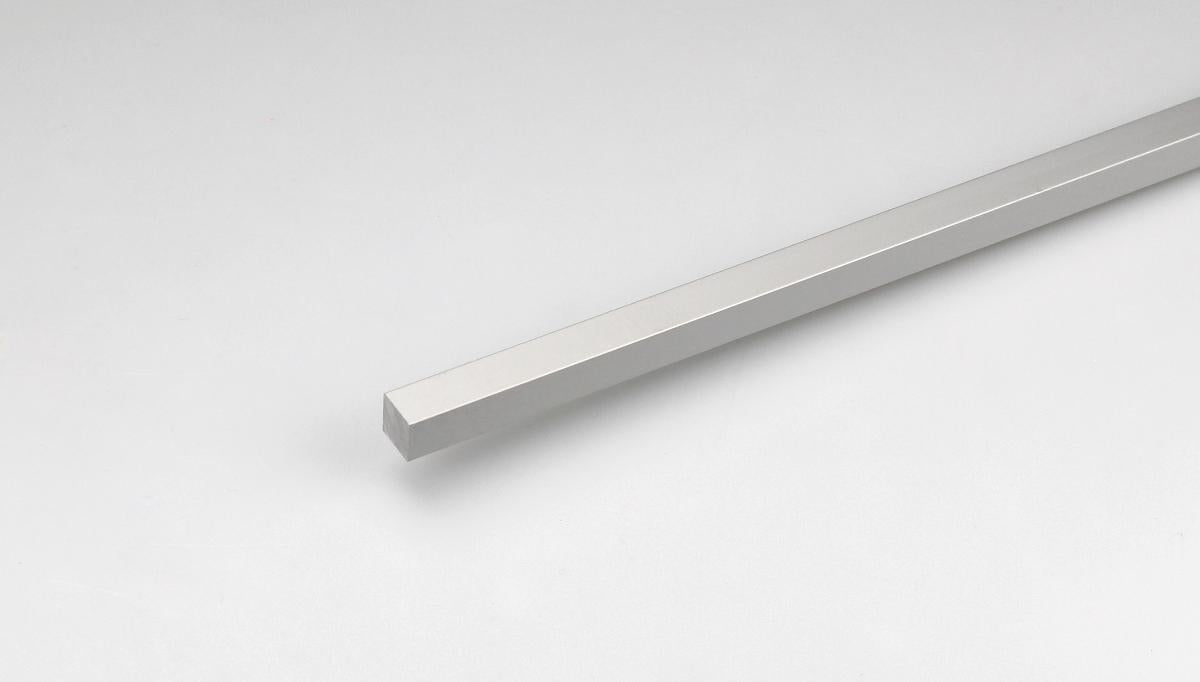 ALUMINUM SQUARE PROFILE SOLID 8X8MM/1M