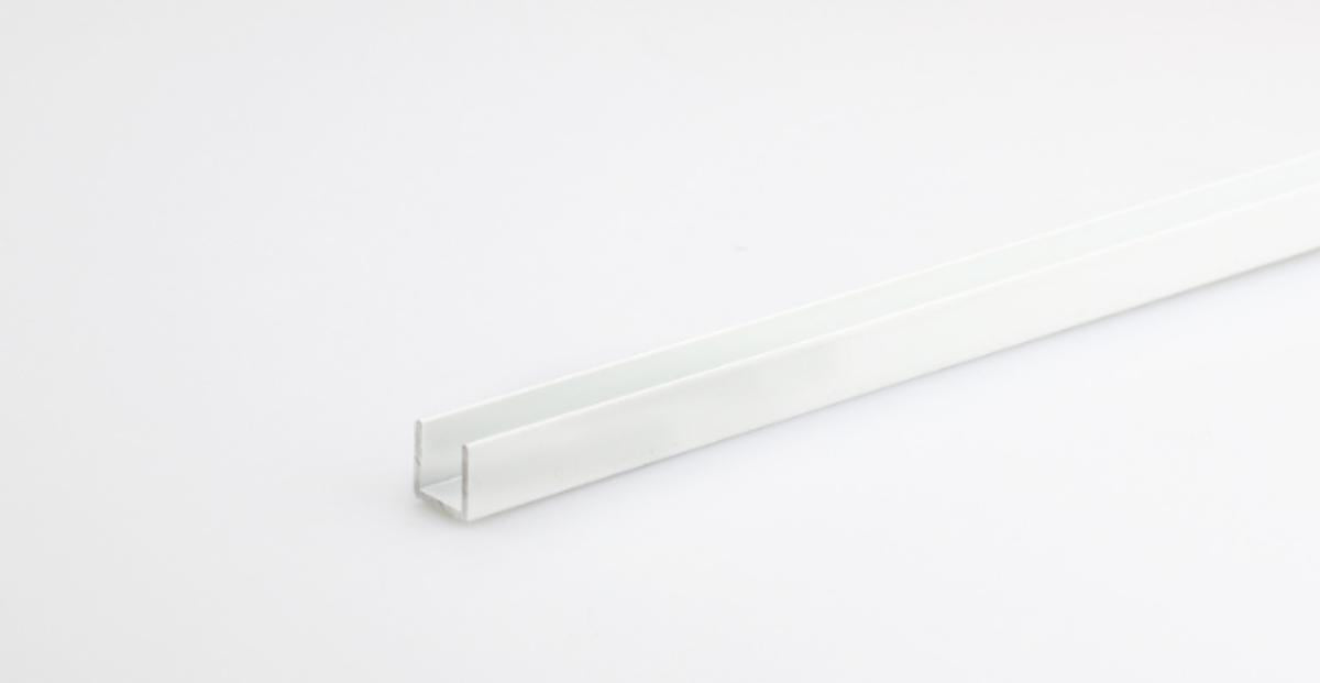 U PROFILE 10X10 ALU WHITE
