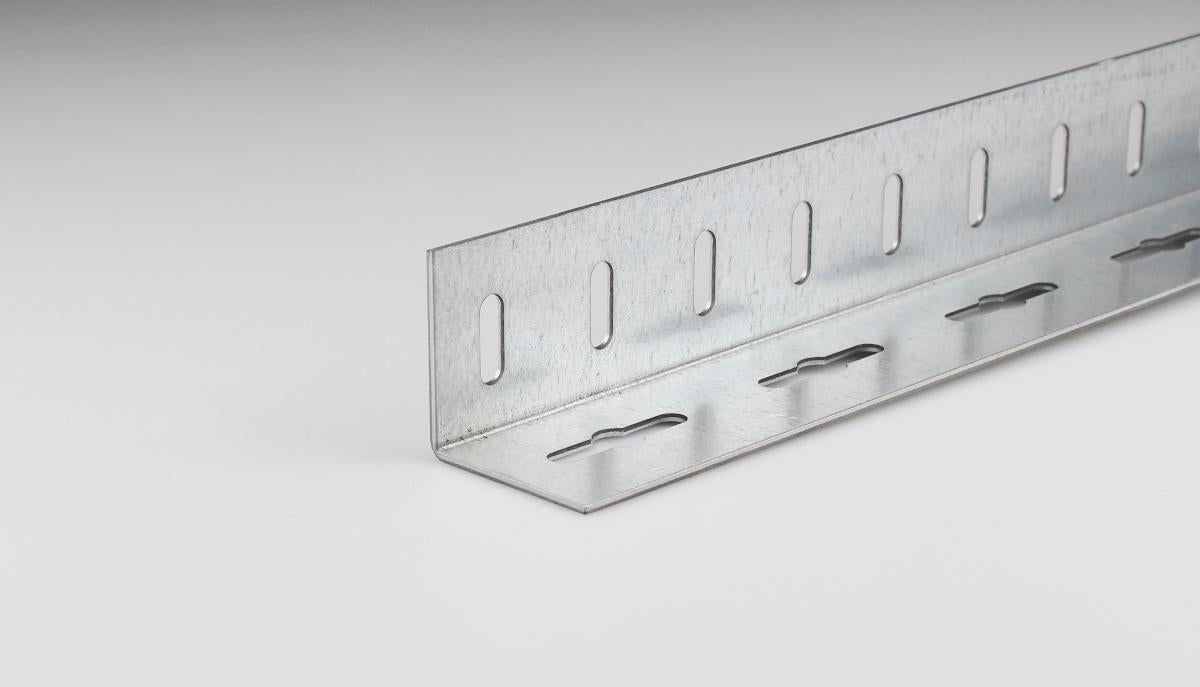 STEEL CORNER PROFILE 35X35MM/1M WHITE