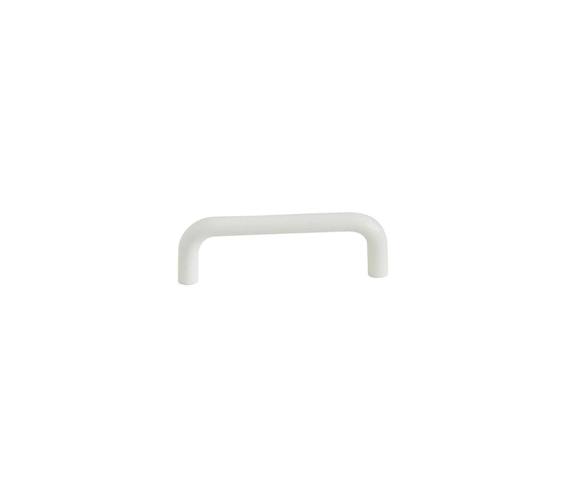 FURNITURE HANDLE 96MM WHITE PLASTIC B B.