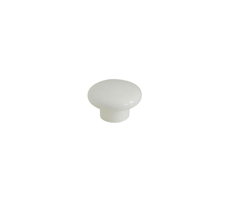 FURNITURE HANDLE F40 WHITE PLASTIC B B.