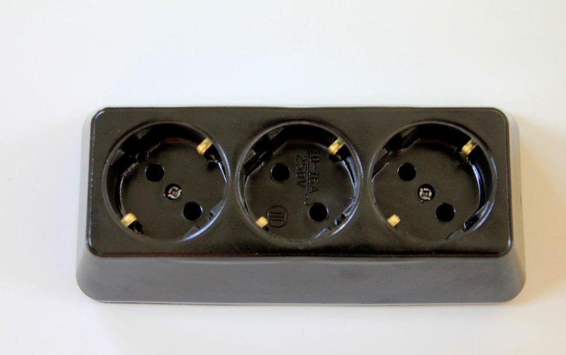 SPLITTER 3 SOCKETS TRAPEZ