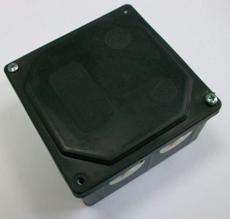 BOX OPEN MOISTURE PROOF 100X100 BLACK