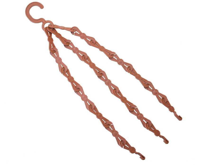 CHAIN POT GERBER SHALLOW BROWN
