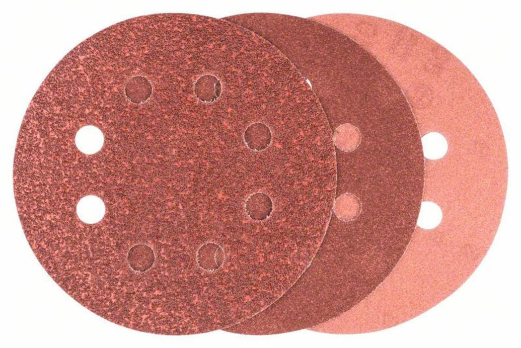 VELCRO PAD FOR ECCENTRIC GRINDER 6 PCS. BOSCH