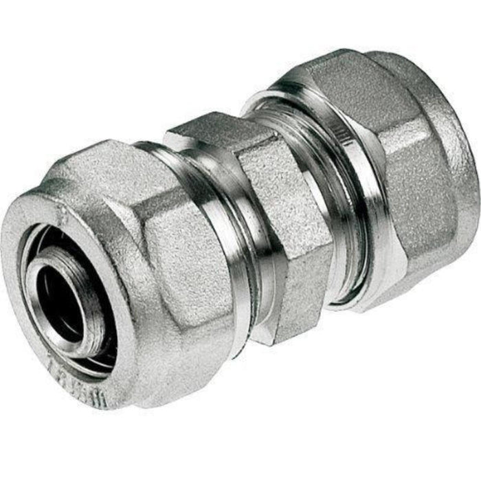 CONNECTION STRAIGHT 20X20 ALUMINUM TWO SIDED
