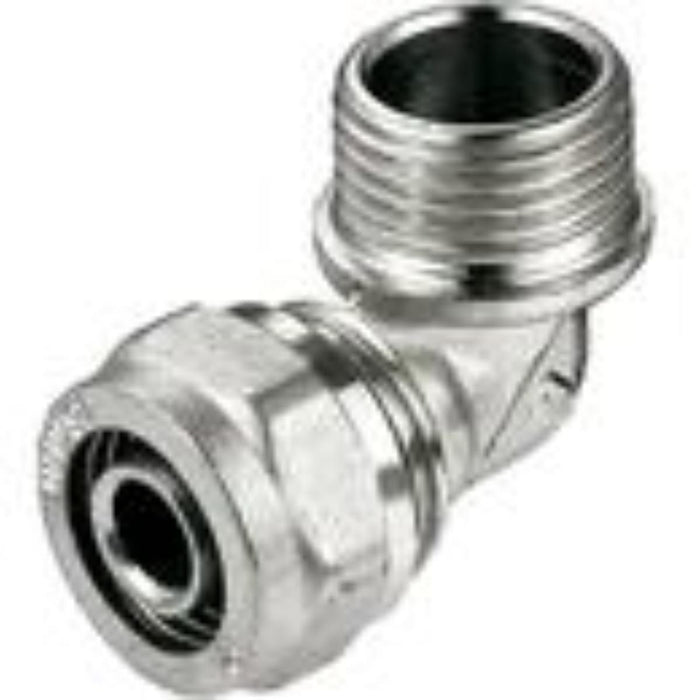 ELBOW M 1/2X20 ALUMINUM
