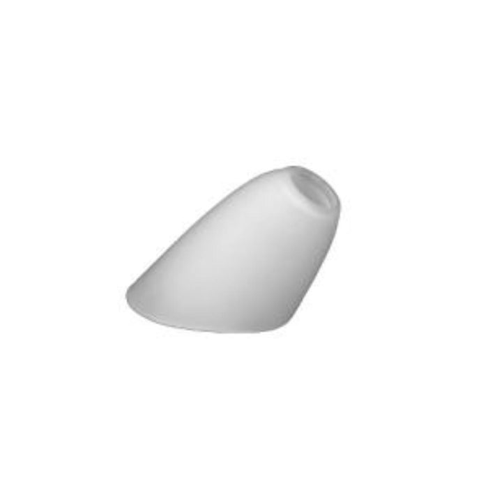 GLASS F85 WHITE MAT E14