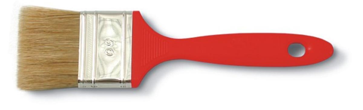 FLAT BRUSH 70MM POLISH