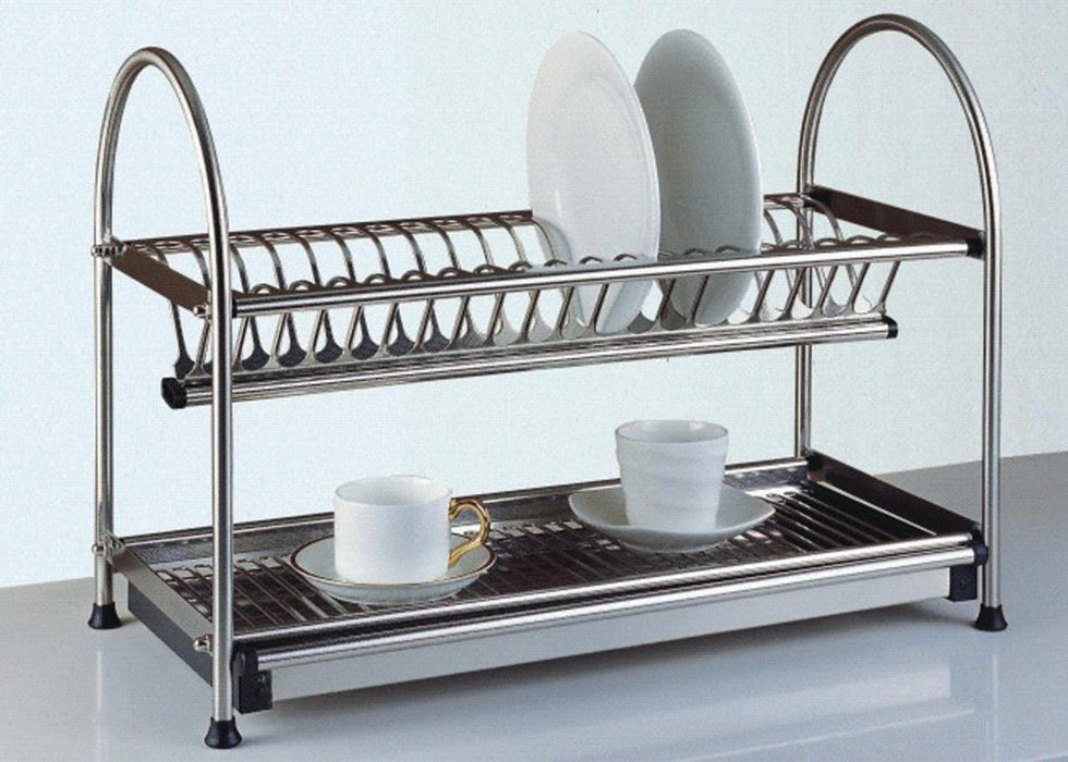 DISH DRYER - 2 LEVELS, METAL