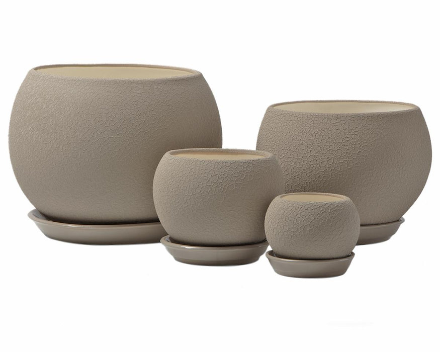 SPHERE POT 0.4 L SILK CAPPUCCINO