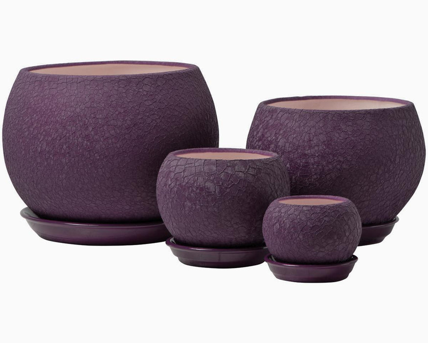 SPHERE POT 0.4 L SILK VIOLET