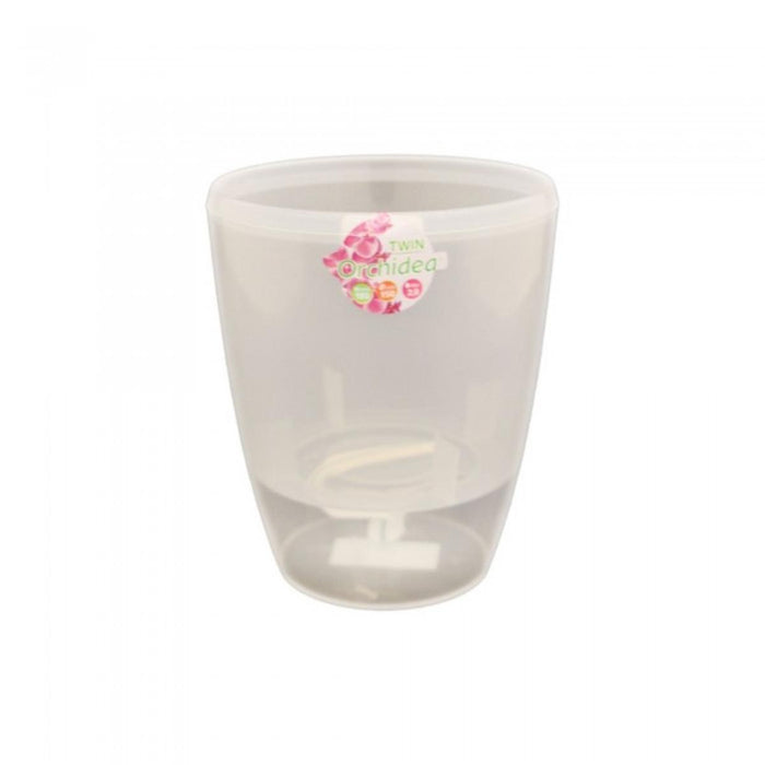 POT ORCHIDEA TWIN TRANSPARENT 1.3 L Ф13