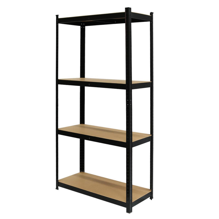 METAL RACK 180X90X40CM 4X175KG BLACK