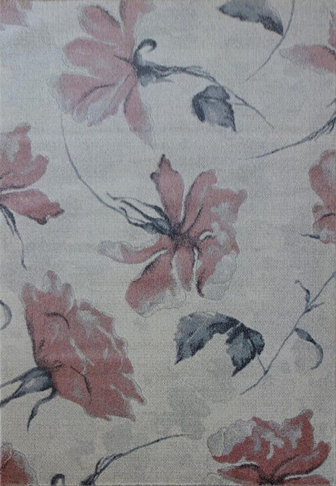 CARPET MATRIX FLOWERS 80X150 CM