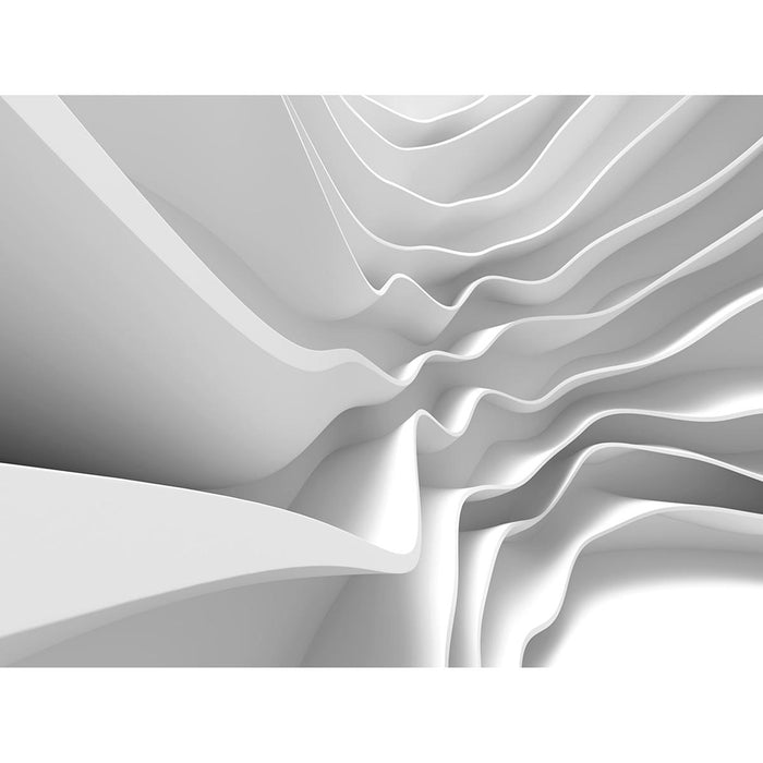 PHOTO WALLPAPER FLEECE 360X270/4H 3D WAVES