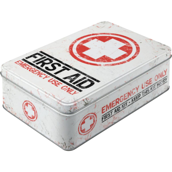FLAT FIRST AID BOX