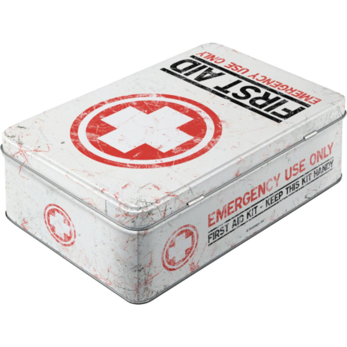 FLAT FIRST AID BOX