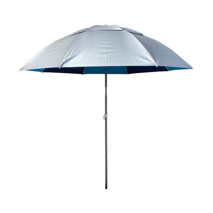 BEACH UMBRELLA 2 M WITH UV PROTECTION BLUE