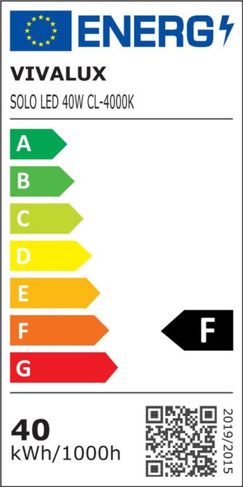SQUARE LIGHTING LED FRAME - WHITE