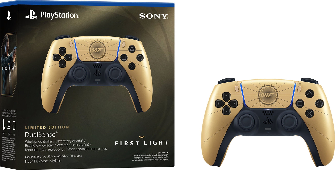 Sony PS5 DualSense Wireless Gamepad - 007 First Light, Limited Edition