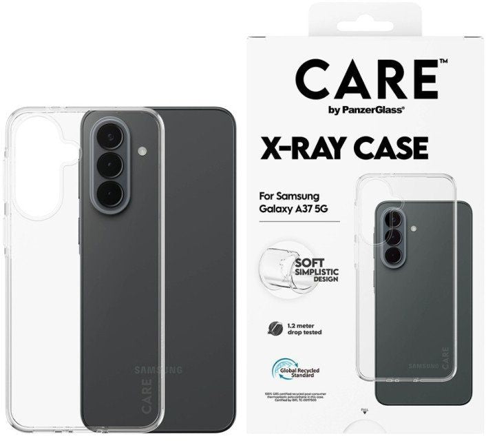 CARE by PanzerGlass Fashion X-Ray Case for Samsung Galaxy A37 - Transparent