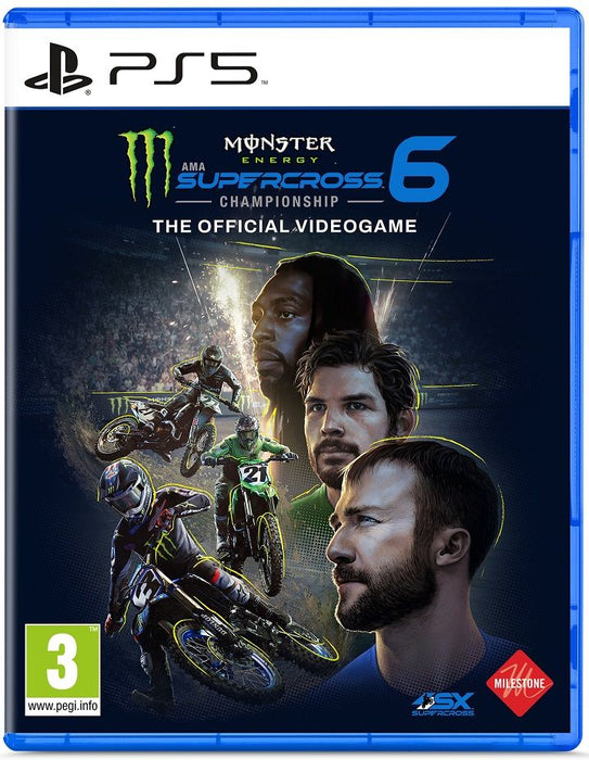 Monster Energy Supercross 6 Game (PS5)