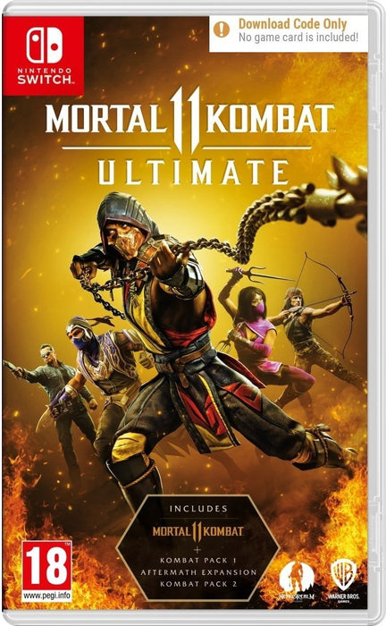 Mortal Kombat 11 Ultimate Edition Game (NSW)