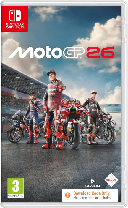 MotoGP 26 Standard Edition Game - Code in Box (NSW)