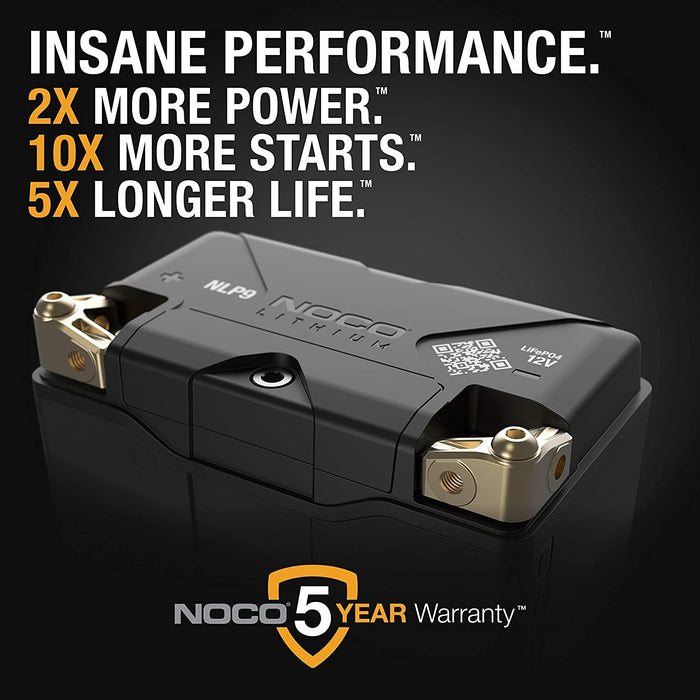 NOCO LITHIUM NLP9 38WH 3AH 400A L+