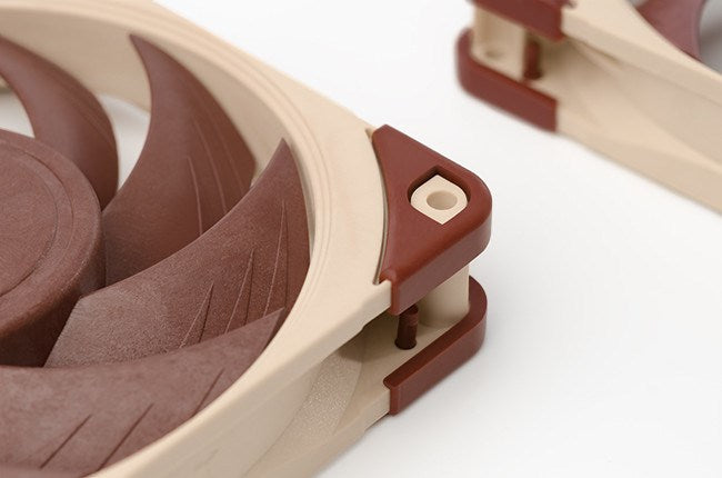 Noctua NF A12x25 5V PWM Computer case Fan 12 cm Beige, Red
