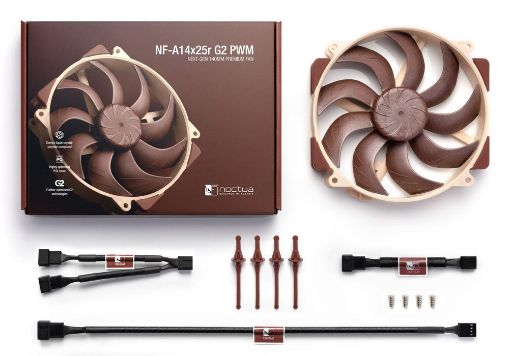 Fan Noctua NF-A14x25r G2 PWM, 140mm
