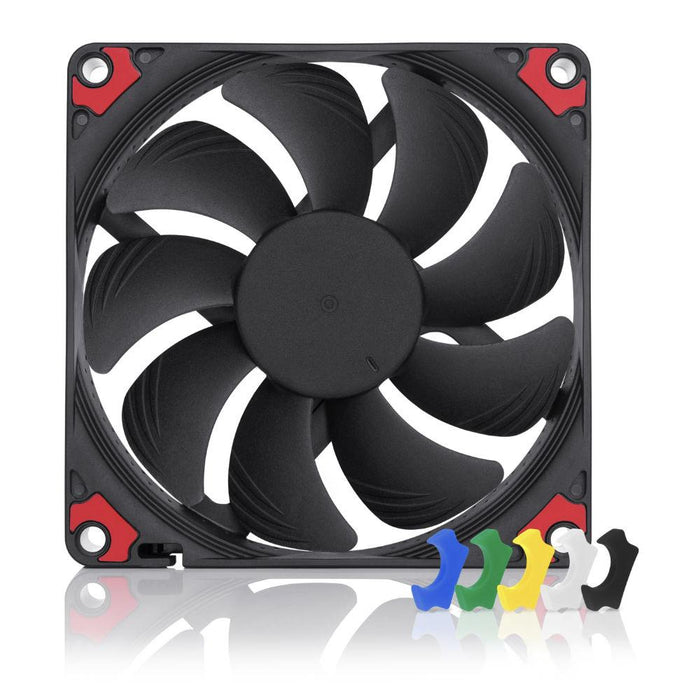 Fan Noctua NF-A9x1, HS PWM chromax black swap, 92mm