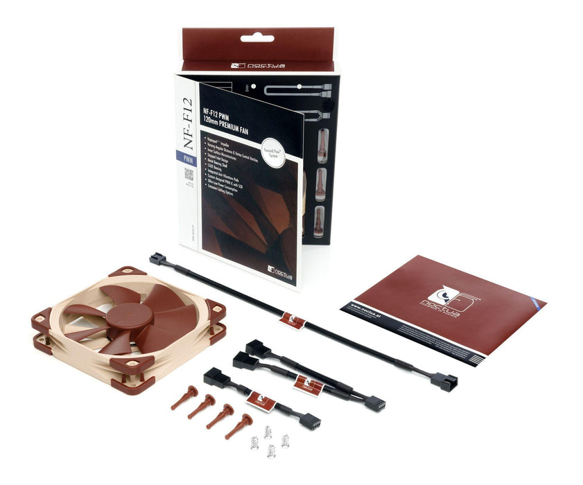 Fan Noctua NF-F12 PWM, 4 pin, 120 mm
