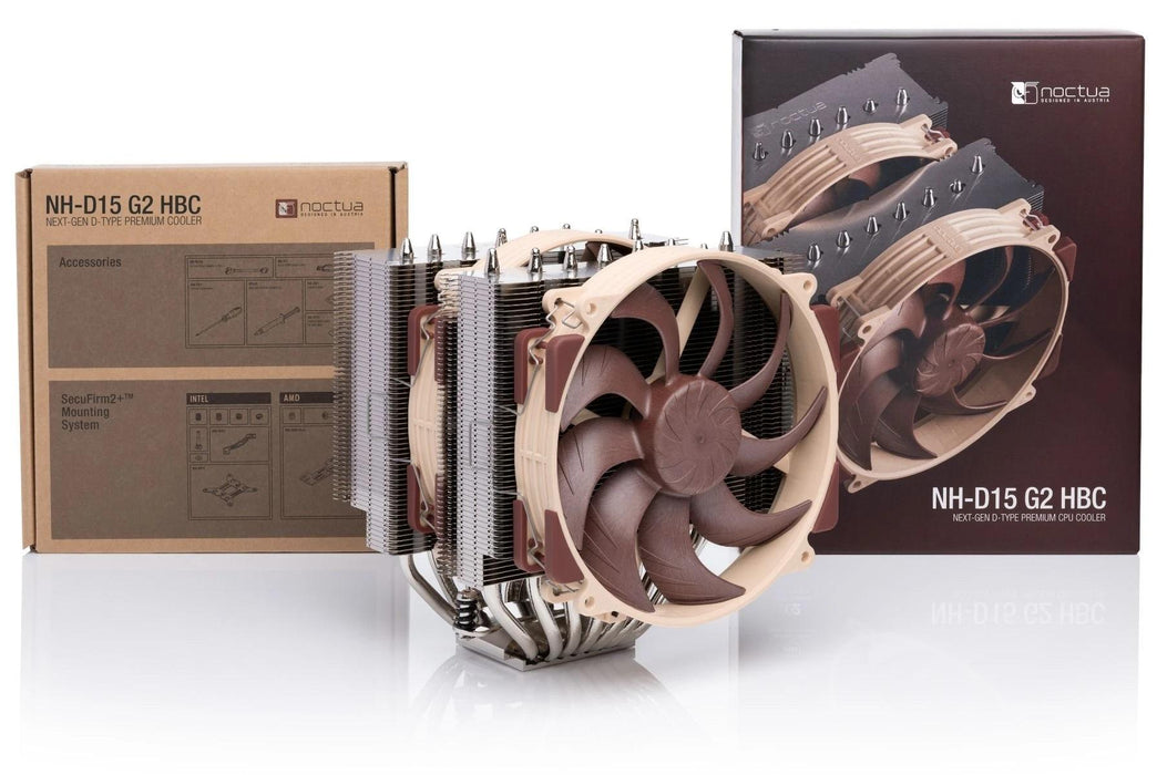 CPU cooler Noctua NH-D15 G2 HBC, For socket LGA1851/1700/2011/AM5/AM4
