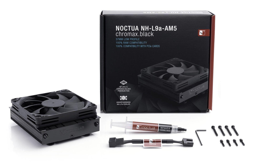 CPU Cooler Noctua NH-L9A Chromax.black, socket AM5