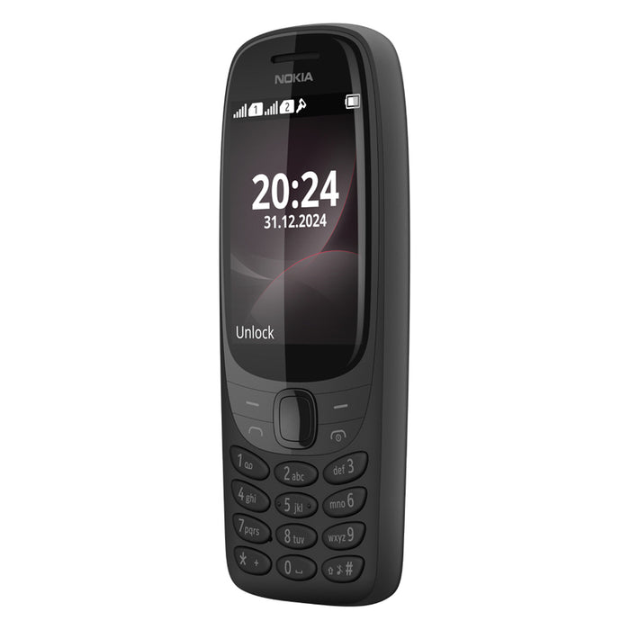 Mobile phone GSM NOKIA 6310 2025 DUAL BLACK 2.80 ", REAR CAMERA 0.30 MPx