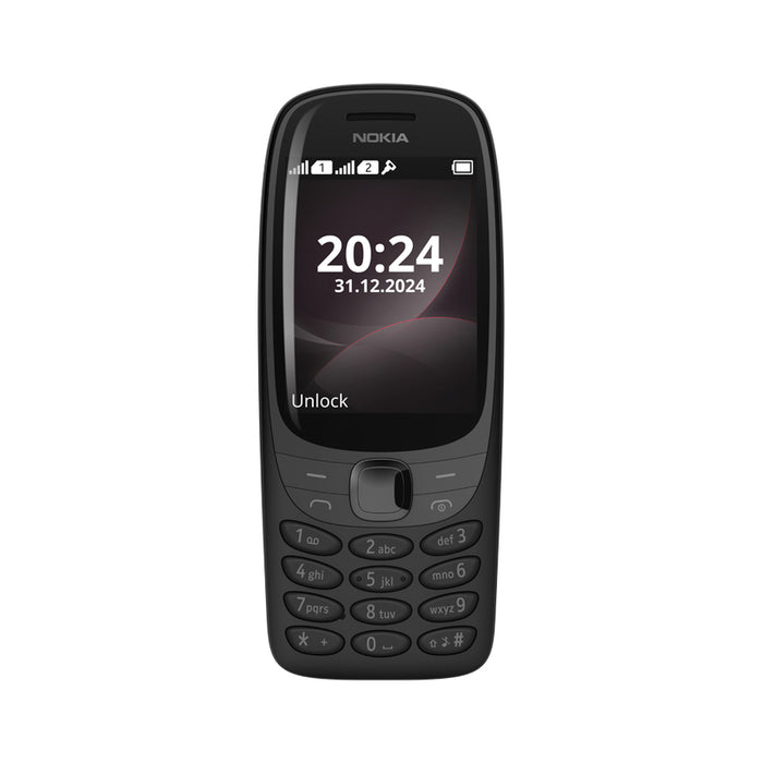 Mobile phone GSM NOKIA 6310 2025 DUAL BLACK 2.80 ", REAR CAMERA 0.30 MPx