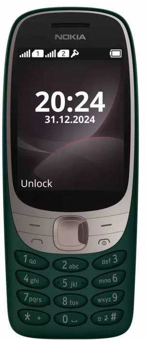 Mobile phone Nokia 6310 Dual Sim 2024 Green